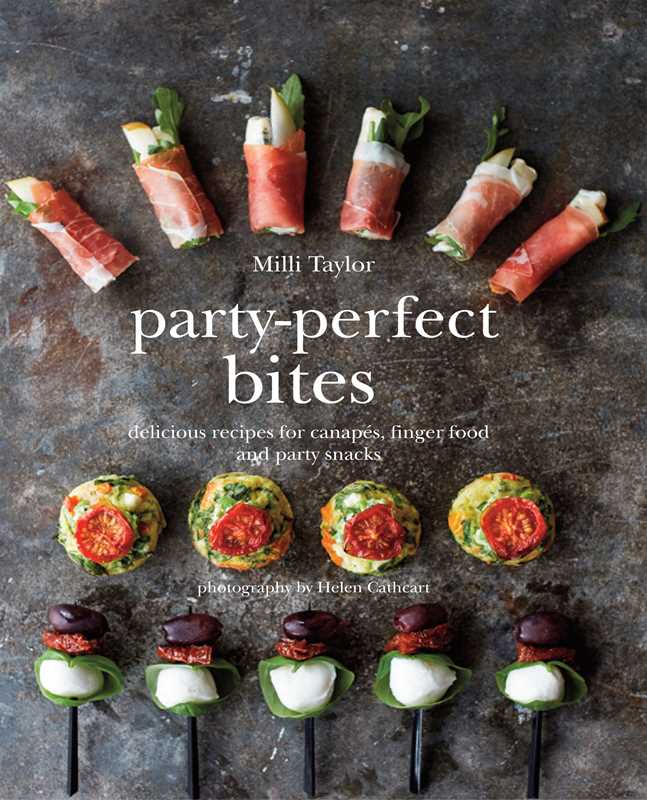 Party-Perfect Bites Hardcover Book