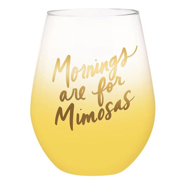 Mimosa Wine Glass