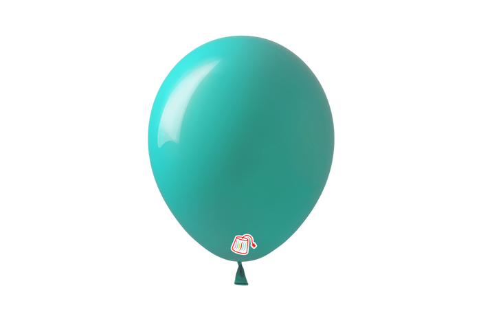 12" Latex Tiffany Blue Balloon - 25pk