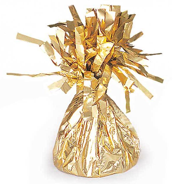 Gold Foil Balloon Weight