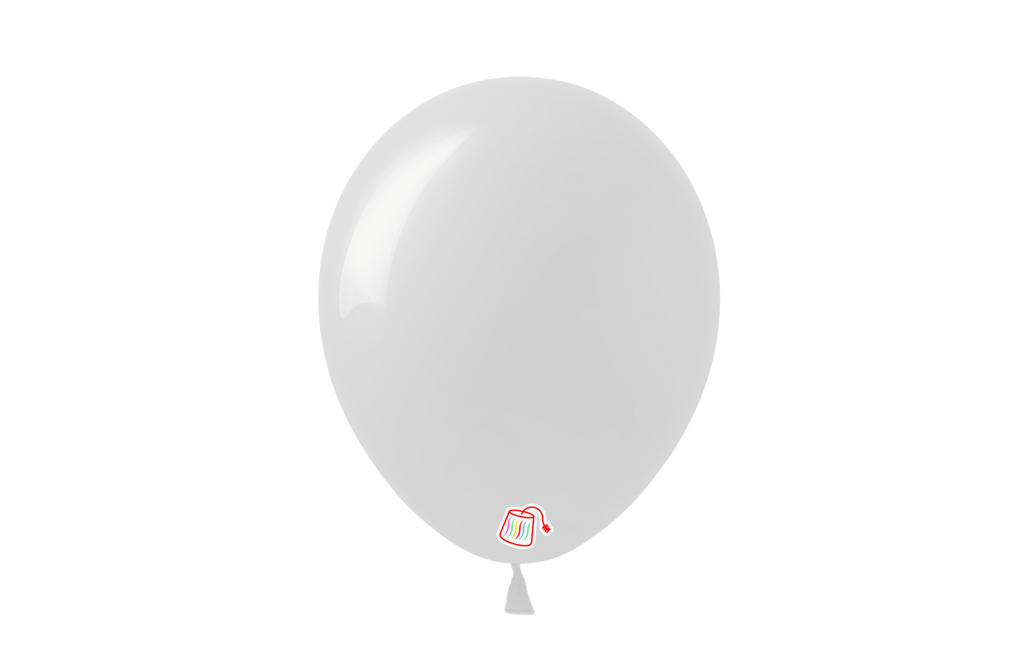 12" Latex White Balloon - 25pk