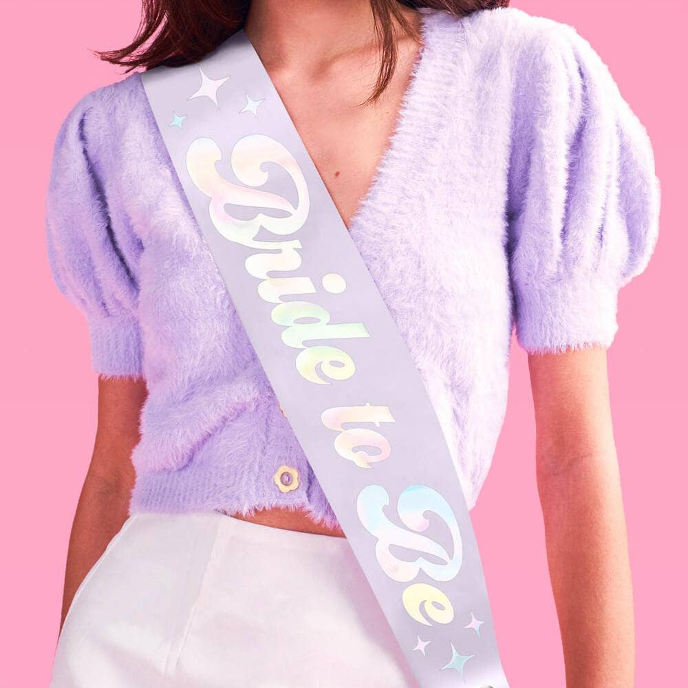 Bride to Be Disco Sash