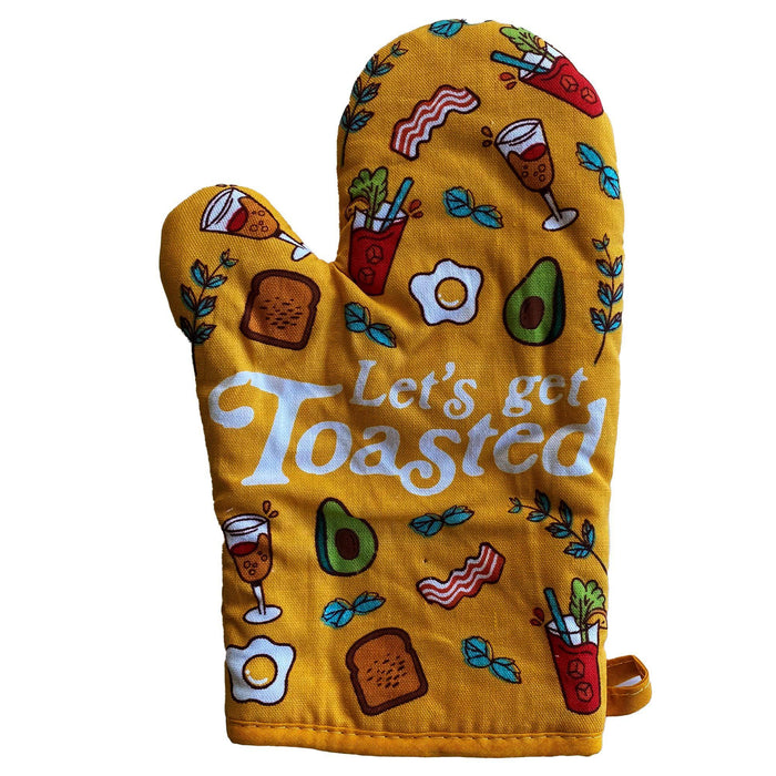 Let's Get Toasted Oven Mitt