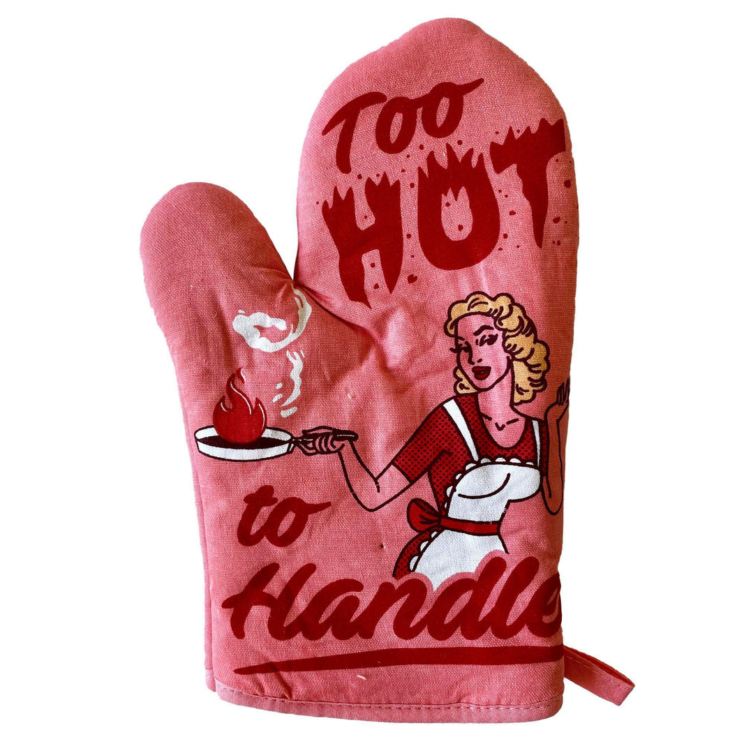 Too Hot To Handle Oven Mitt