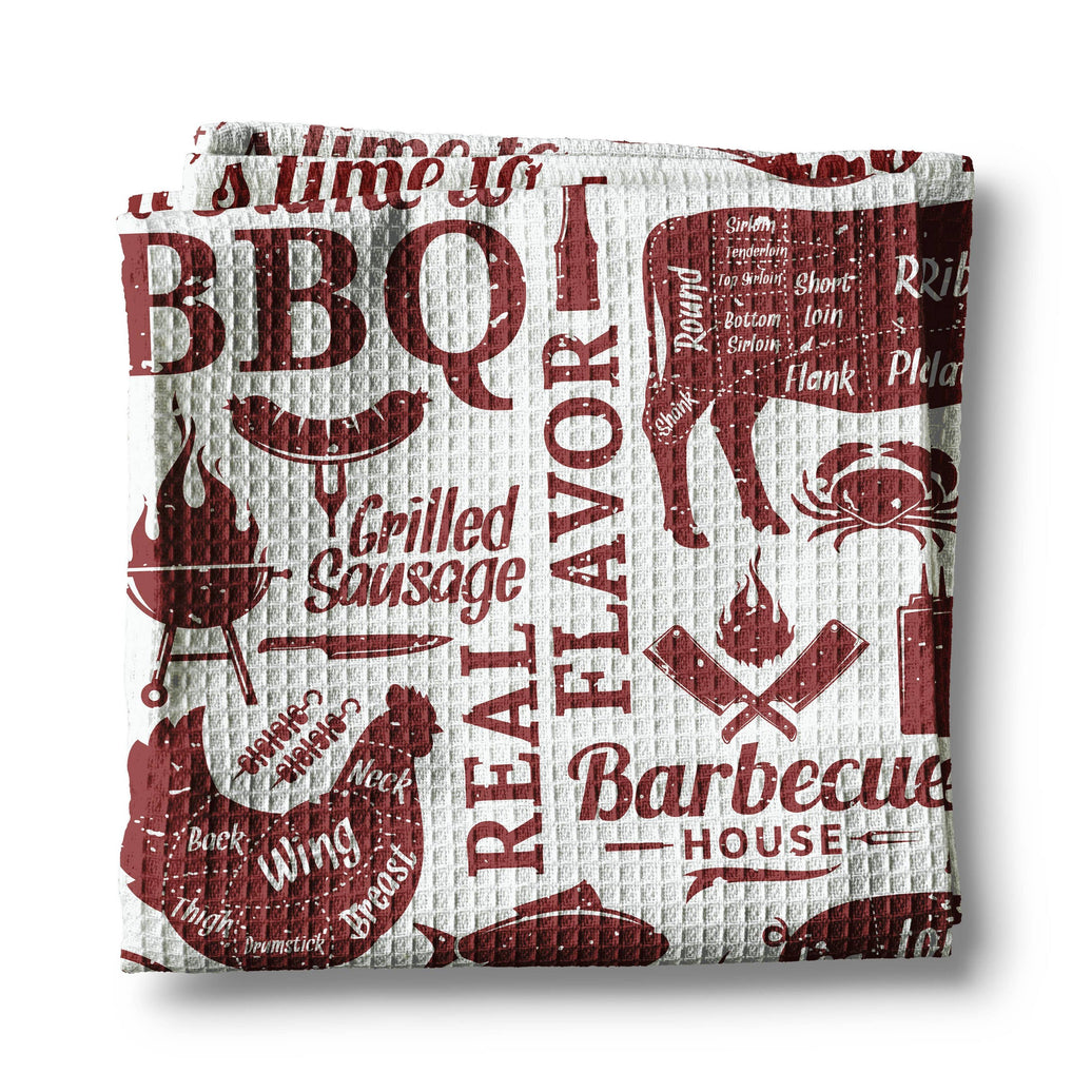 BBQ Grilling Tea Towel