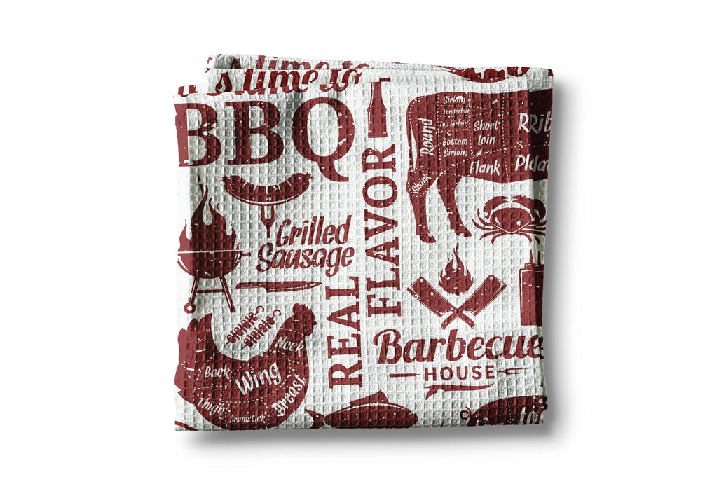 BBQ Grilling Tea Towel