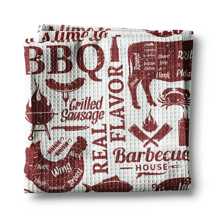 BBQ Grilling Tea Towel