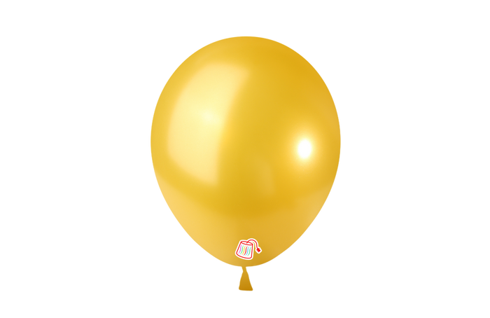 12" Latex Pearl Gold - 25pk