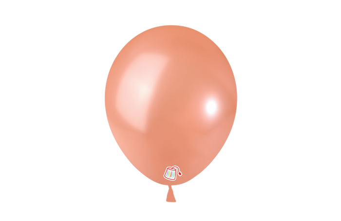 12" Latex Pearl Rose Gold - 25pk