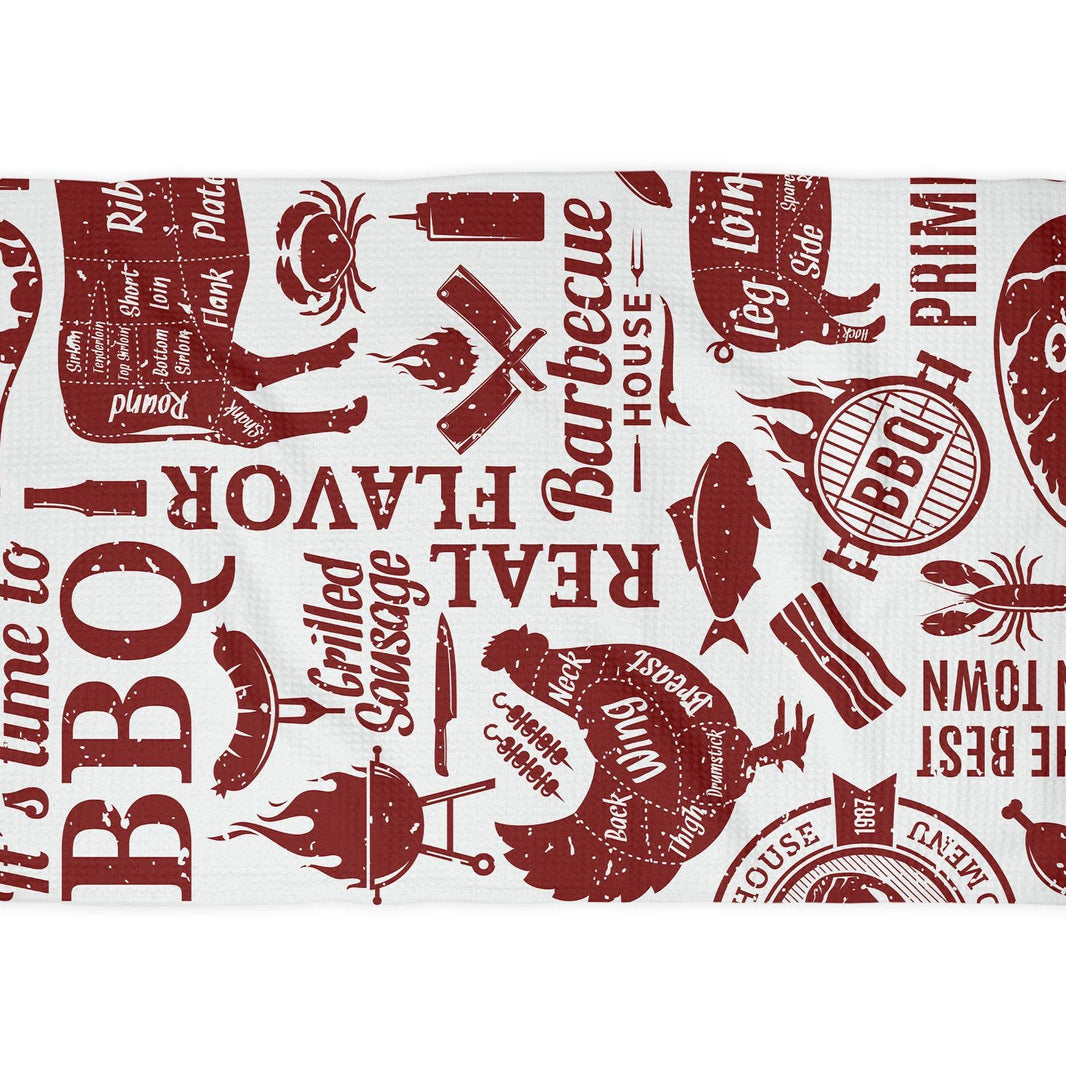 BBQ Grilling Tea Towel