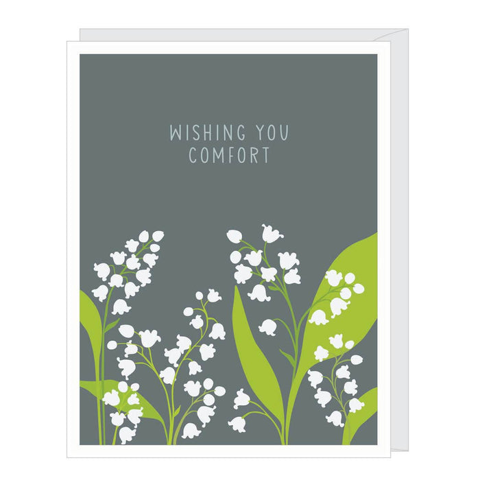 Lily of the Valley Sympathy Card