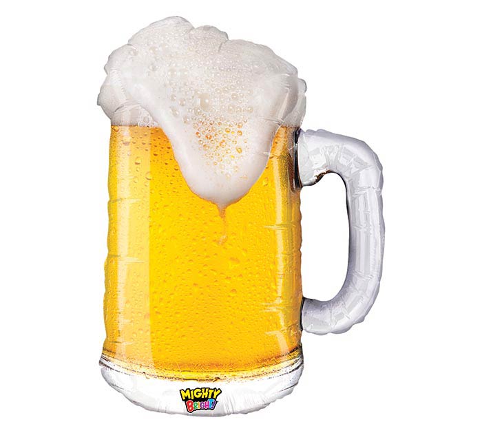 Beer Shaped 29" Mylar Balloon
