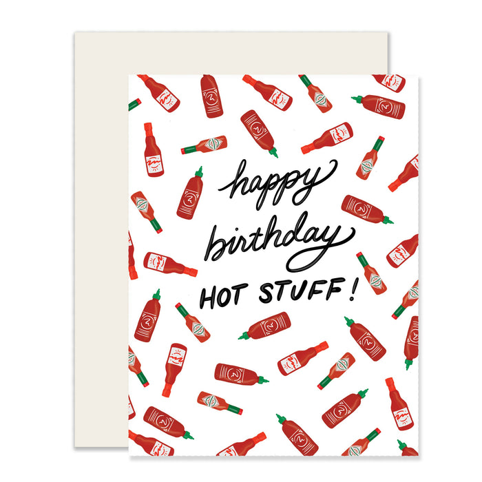 Happy Birthday Hot Stuff Card