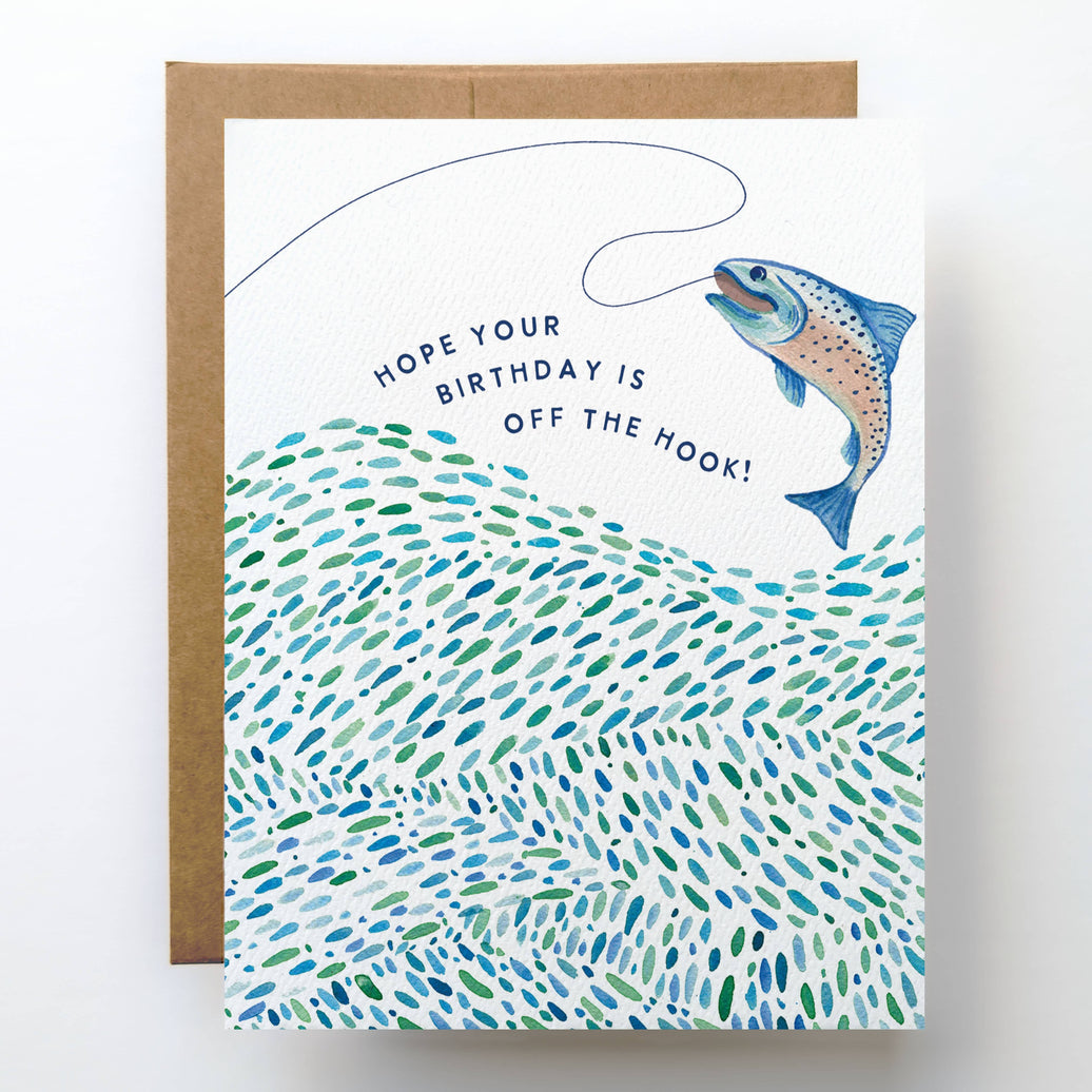 Fishing Birthday Card