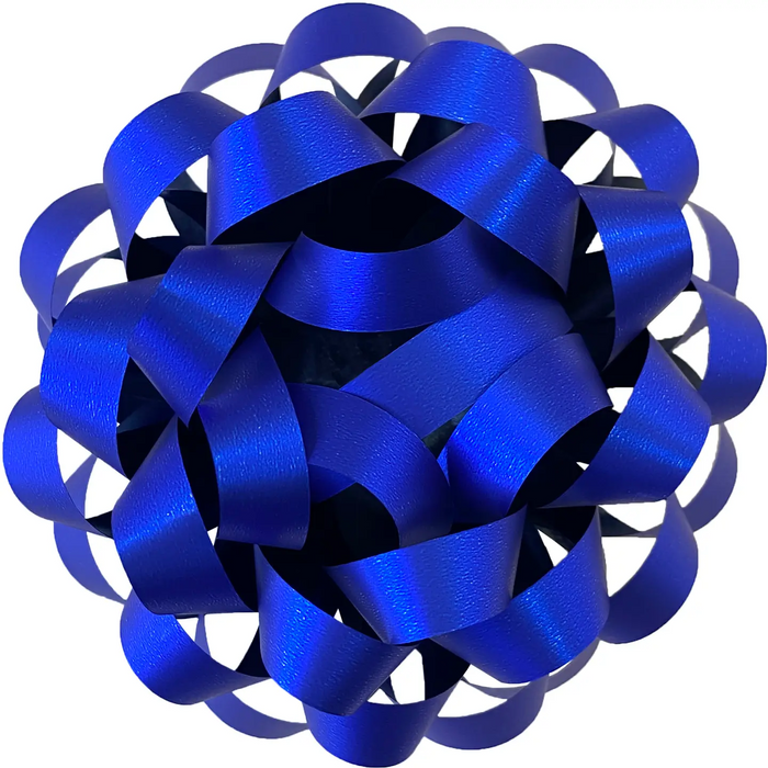 5" Royal Blue Bow
