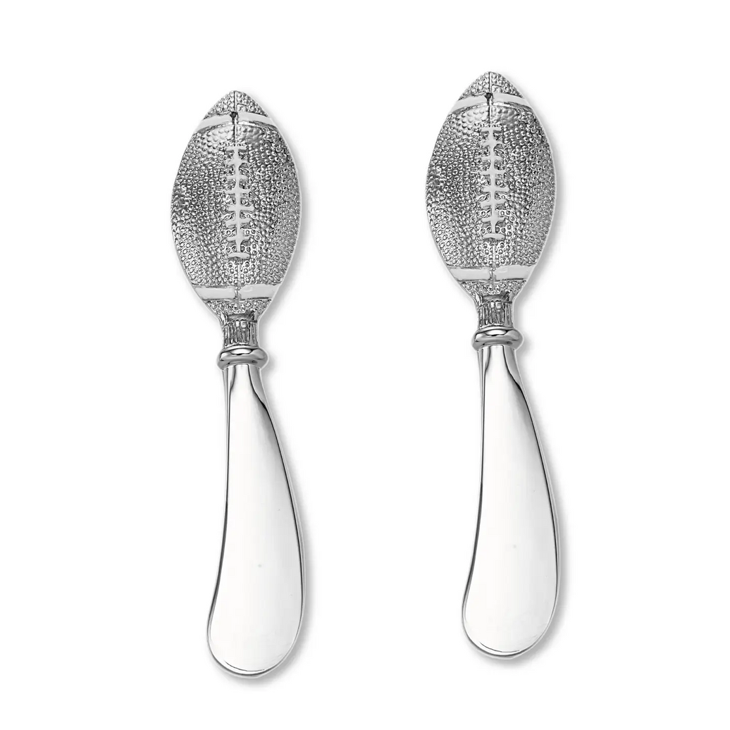 Football Cheese Spreaders - Set of 2