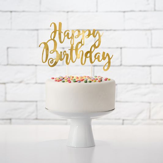 Happy Birthday Cake Topper