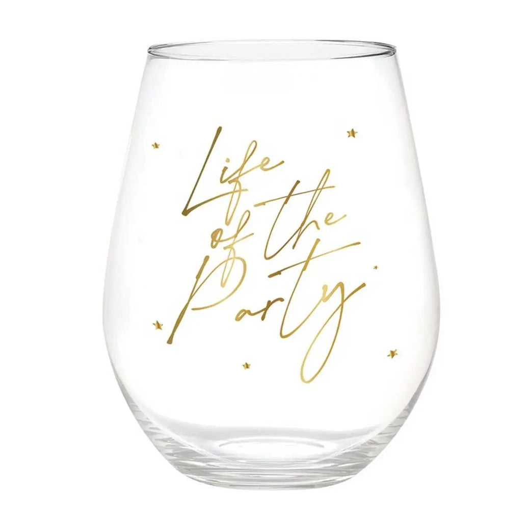 Life of the Party Jumbo Wine Glass