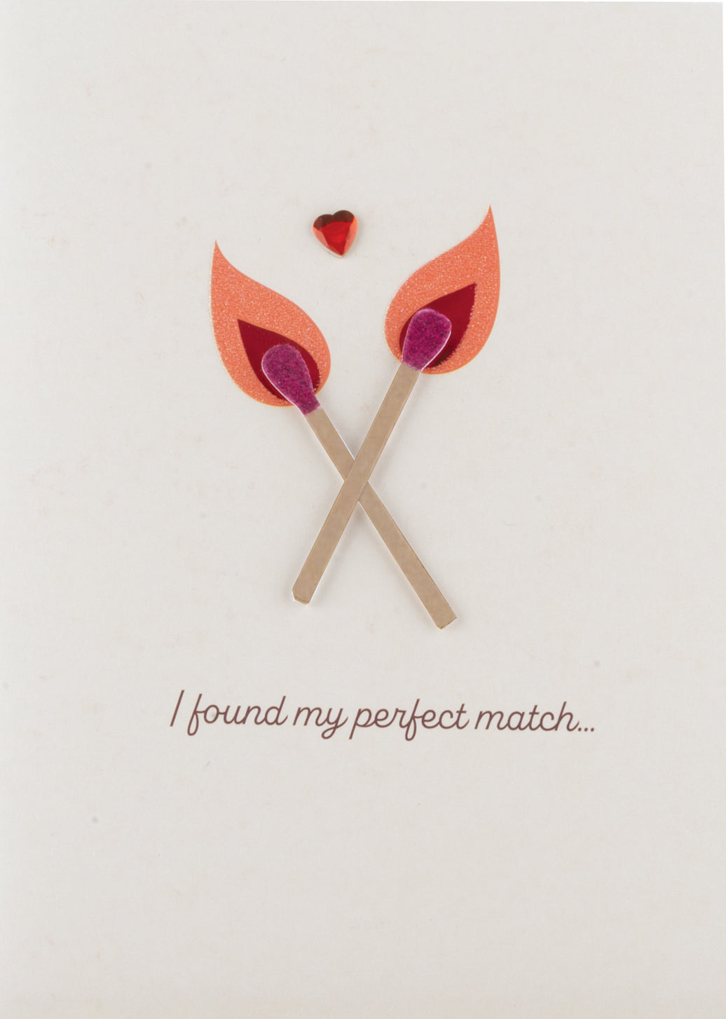My Perfect Match Valentine Card