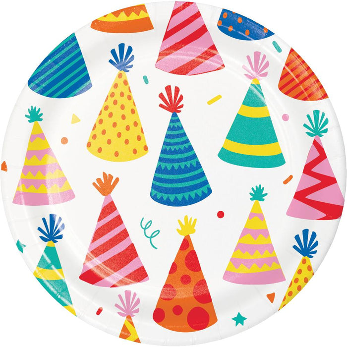 Hats Off Paper Plates - 8CT