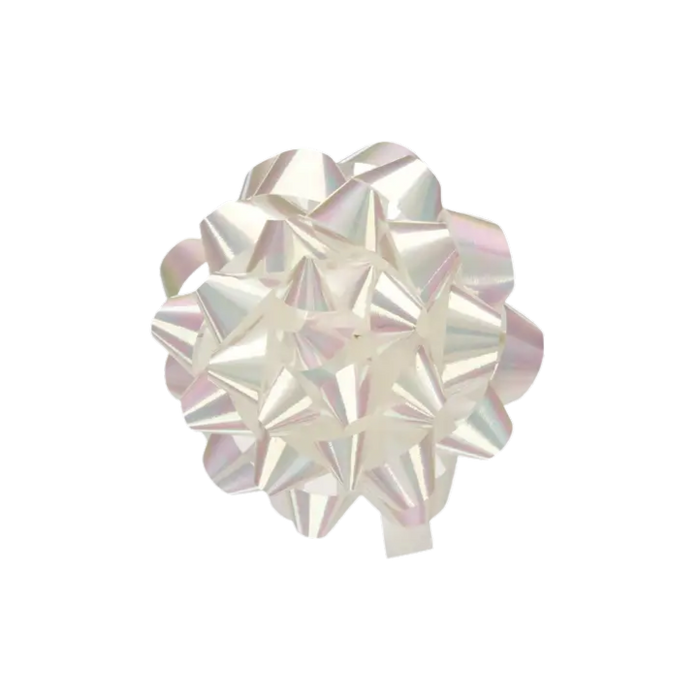 3.5" Pearl Iridescent Bow