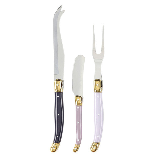 Lilac Ombre Cheese Knife Set