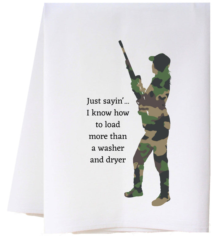 Load Dishwasher Kitchen Towel