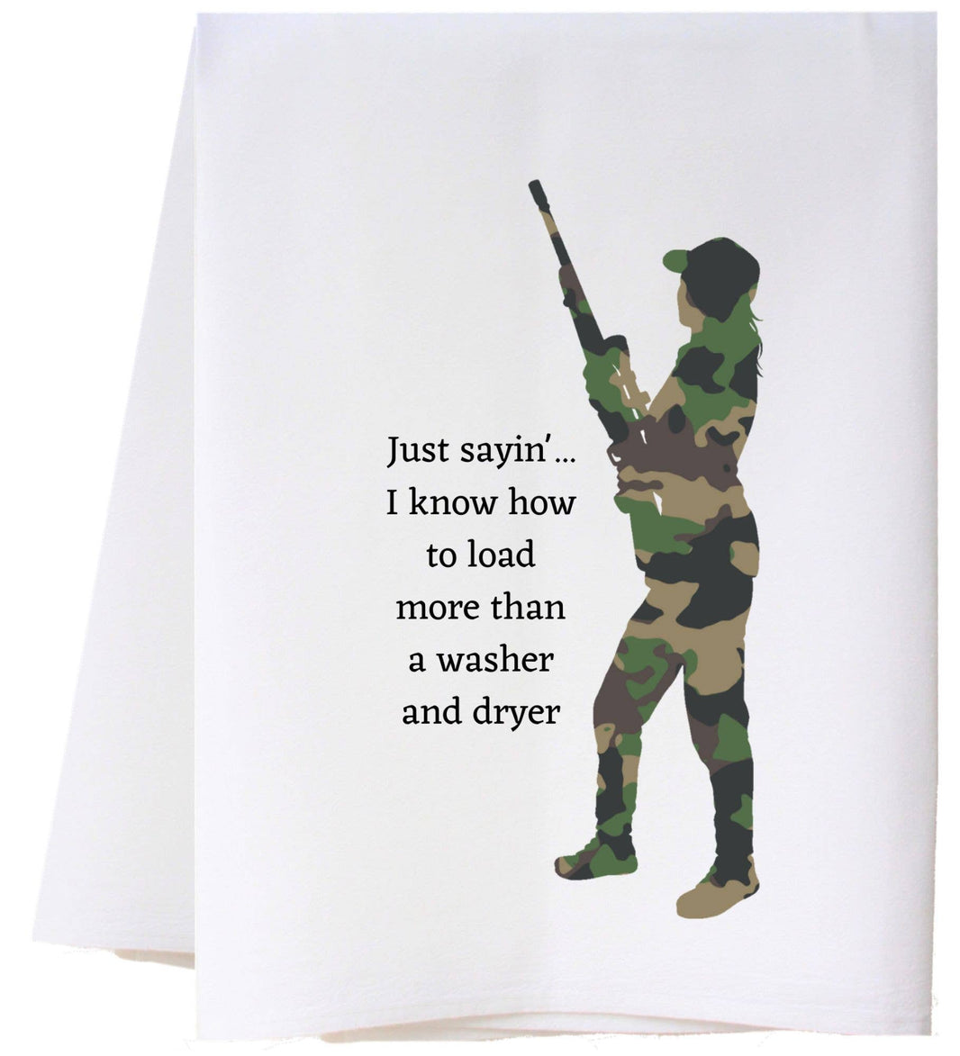 Load Dishwasher Kitchen Towel