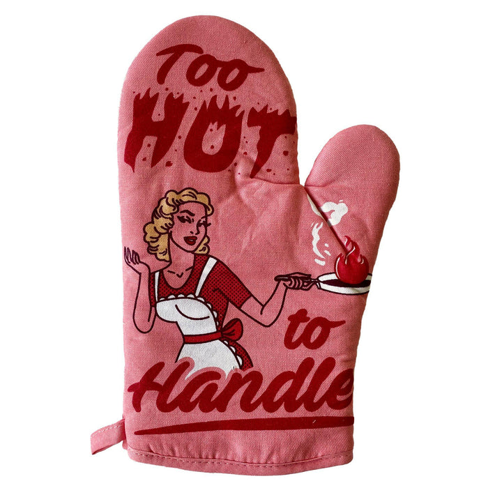 Too Hot To Handle Oven Mitt