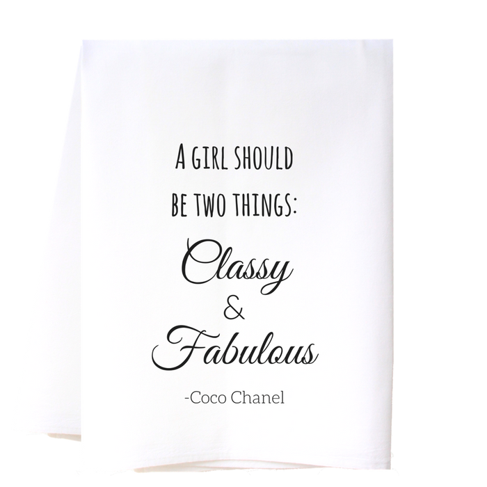 Classy & Fabulous Kitchen Towel