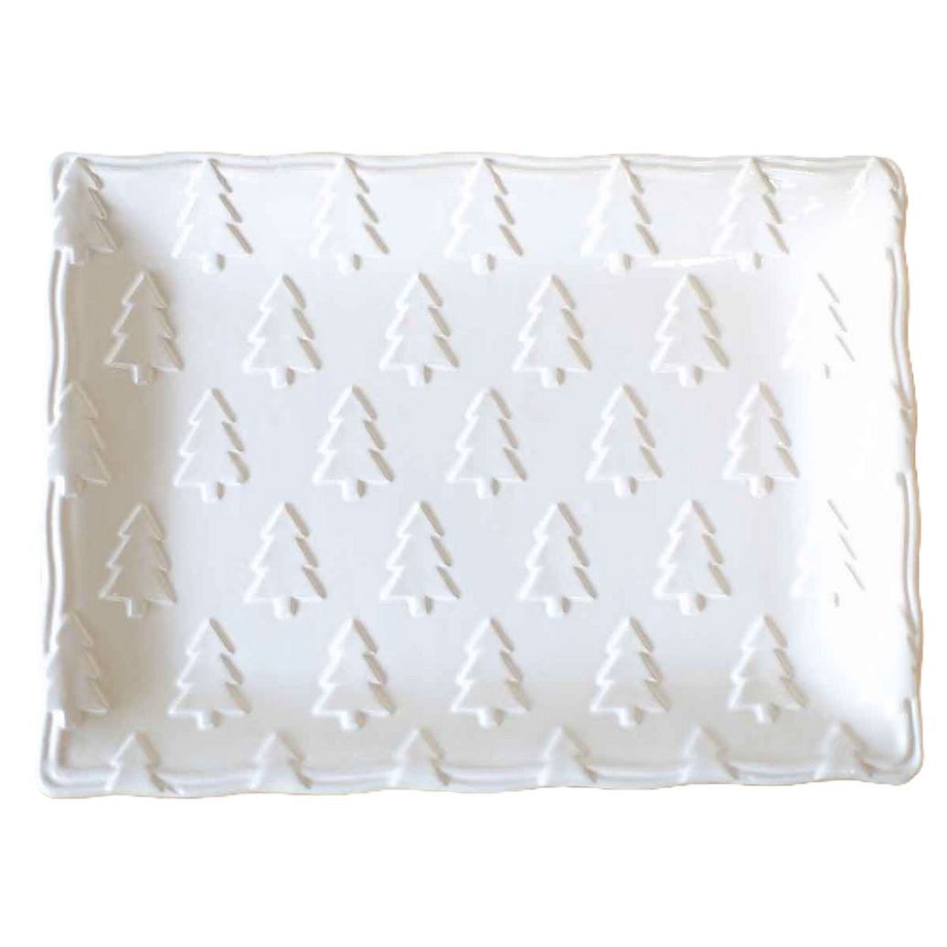 Balsam Lane Embossed Platter