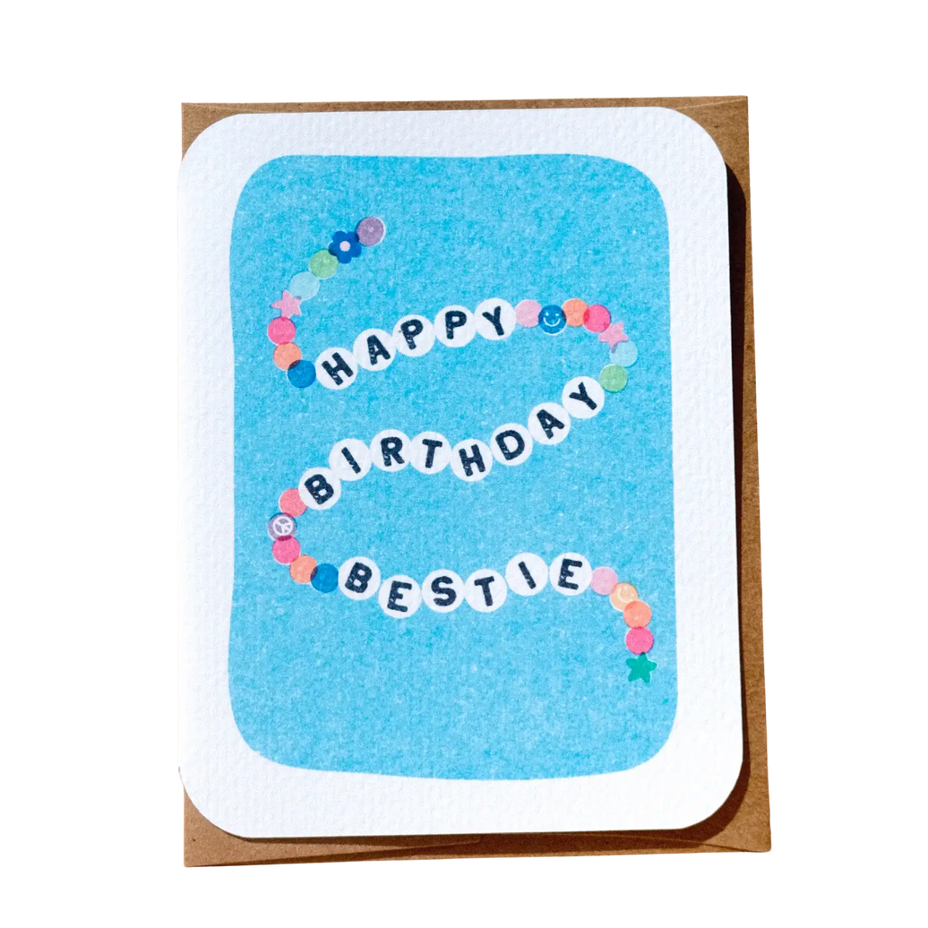 Happy Birthday Bestie Card
