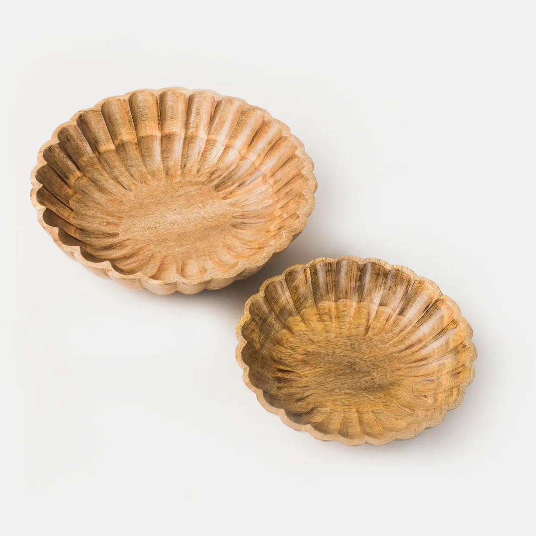 Scallop Serenity Bowls - Set of 2