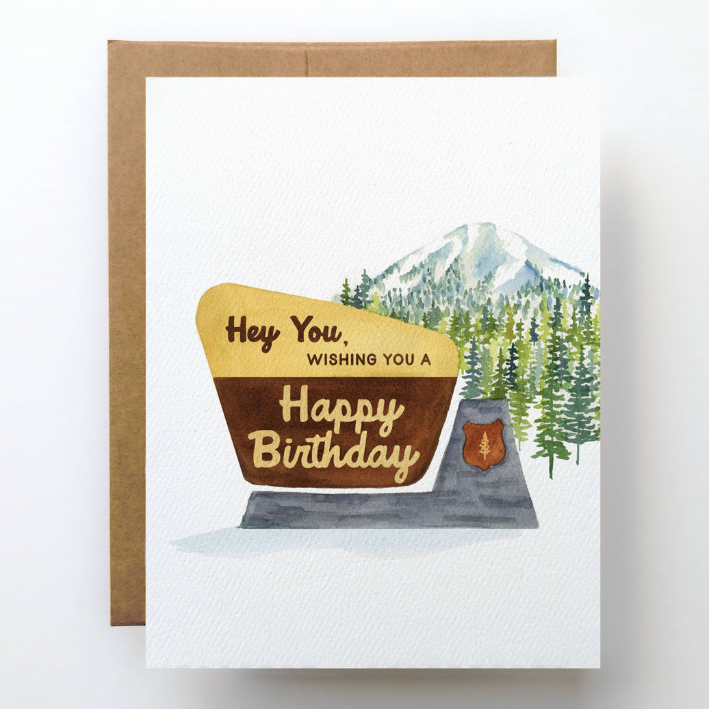 National Park Birthday Card