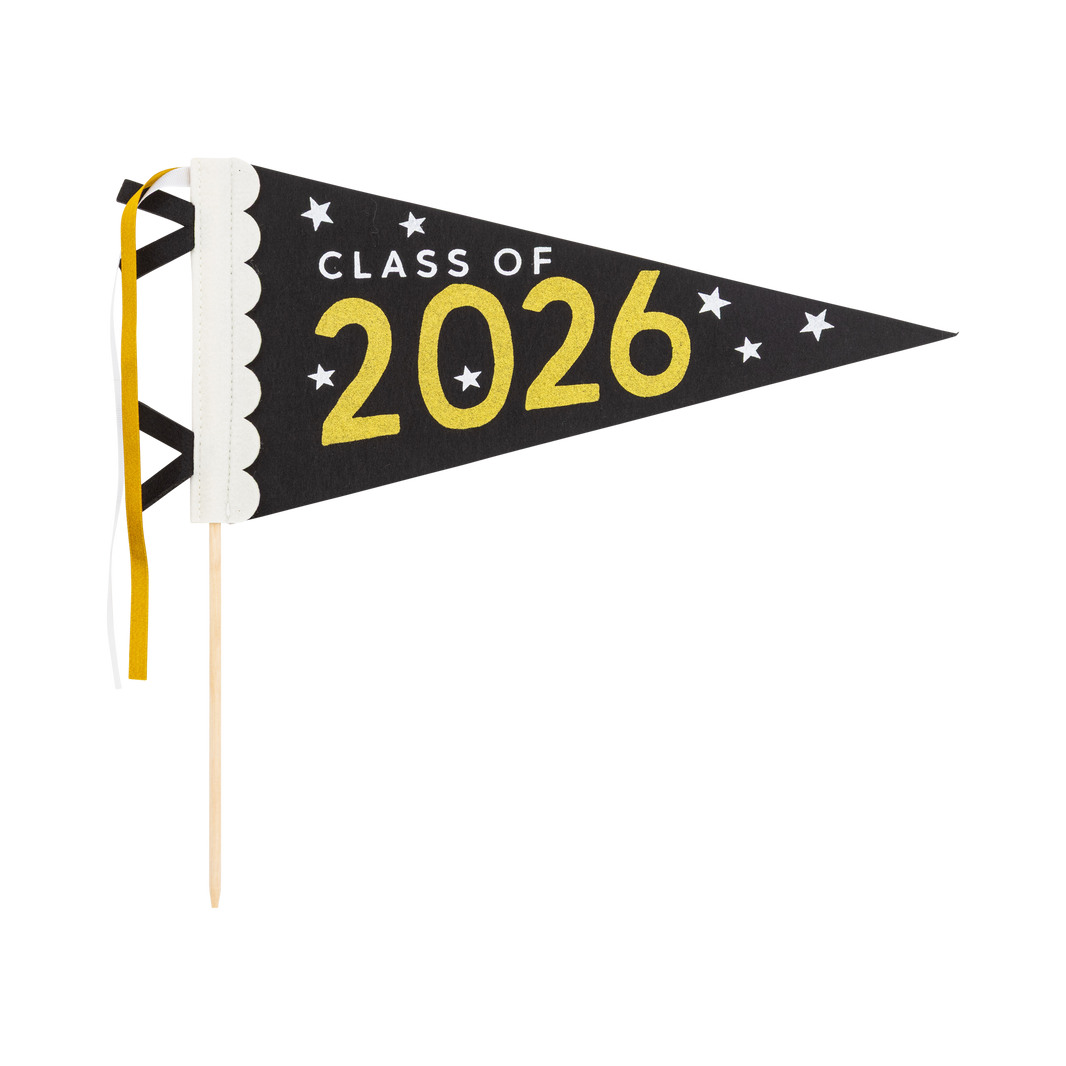 Class of 2026 Felt Pennant Banner