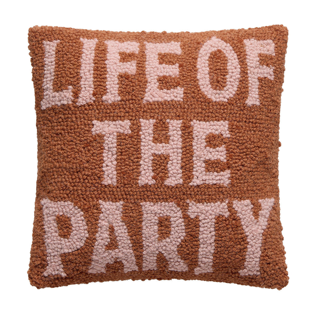 Life Of The Party Hook Pillow