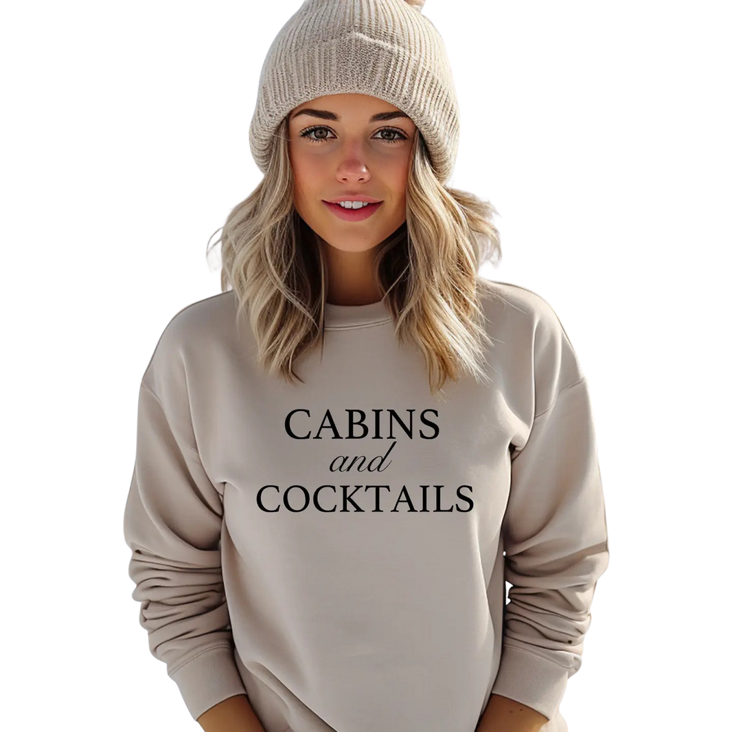 Cabins and Cocktails Sweatshirt