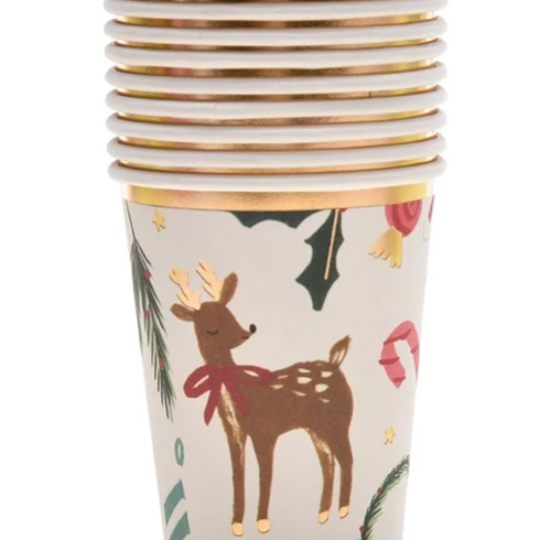 Christmas Fun Paper Cups 10CT