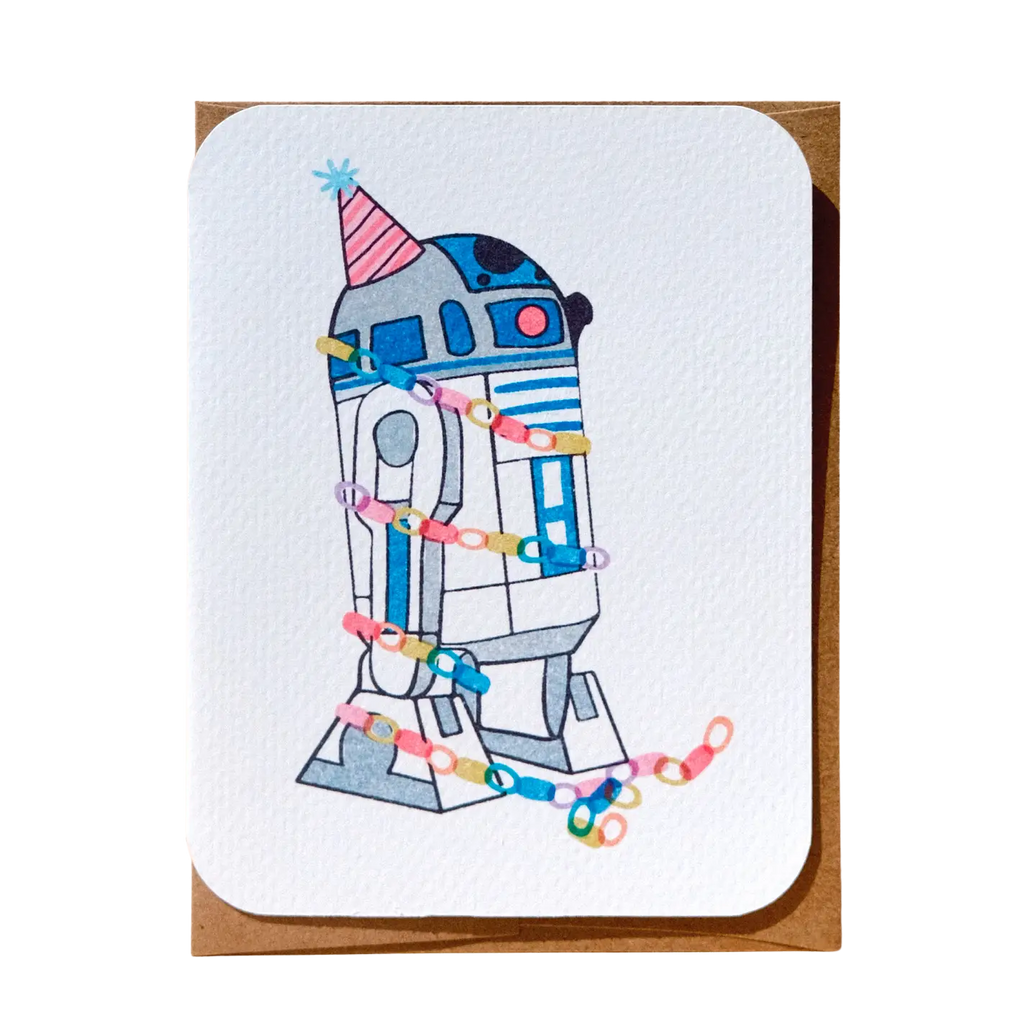 Droid Birthday Card