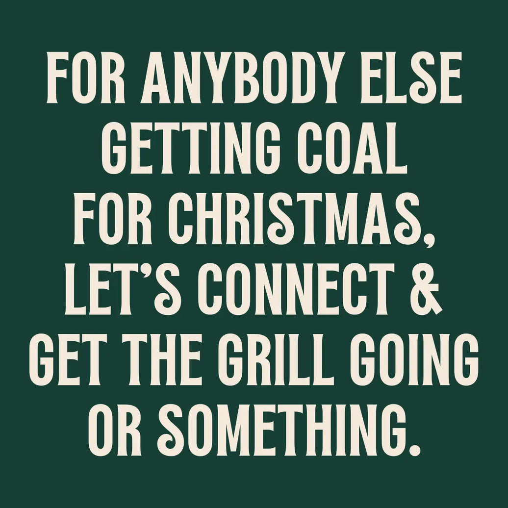 Anybody Else Getting Coal Cocktail Napkins 20CT