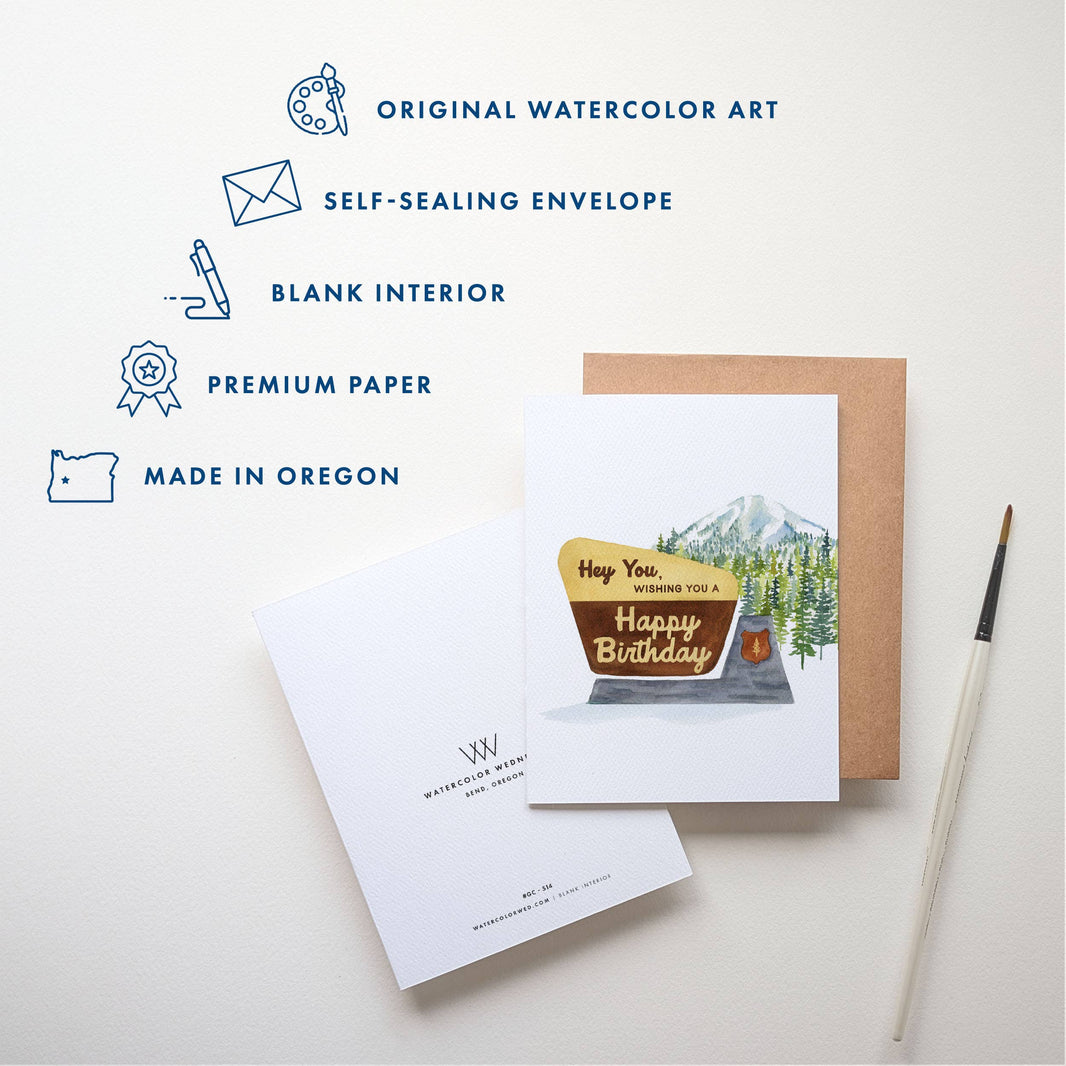 National Park Birthday Card