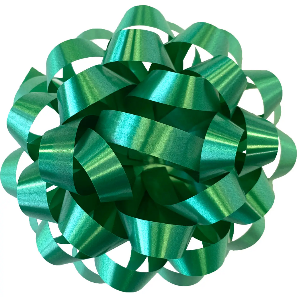 5" Green Bow