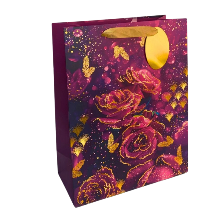 Rose Gold Foil Large Gift Bag