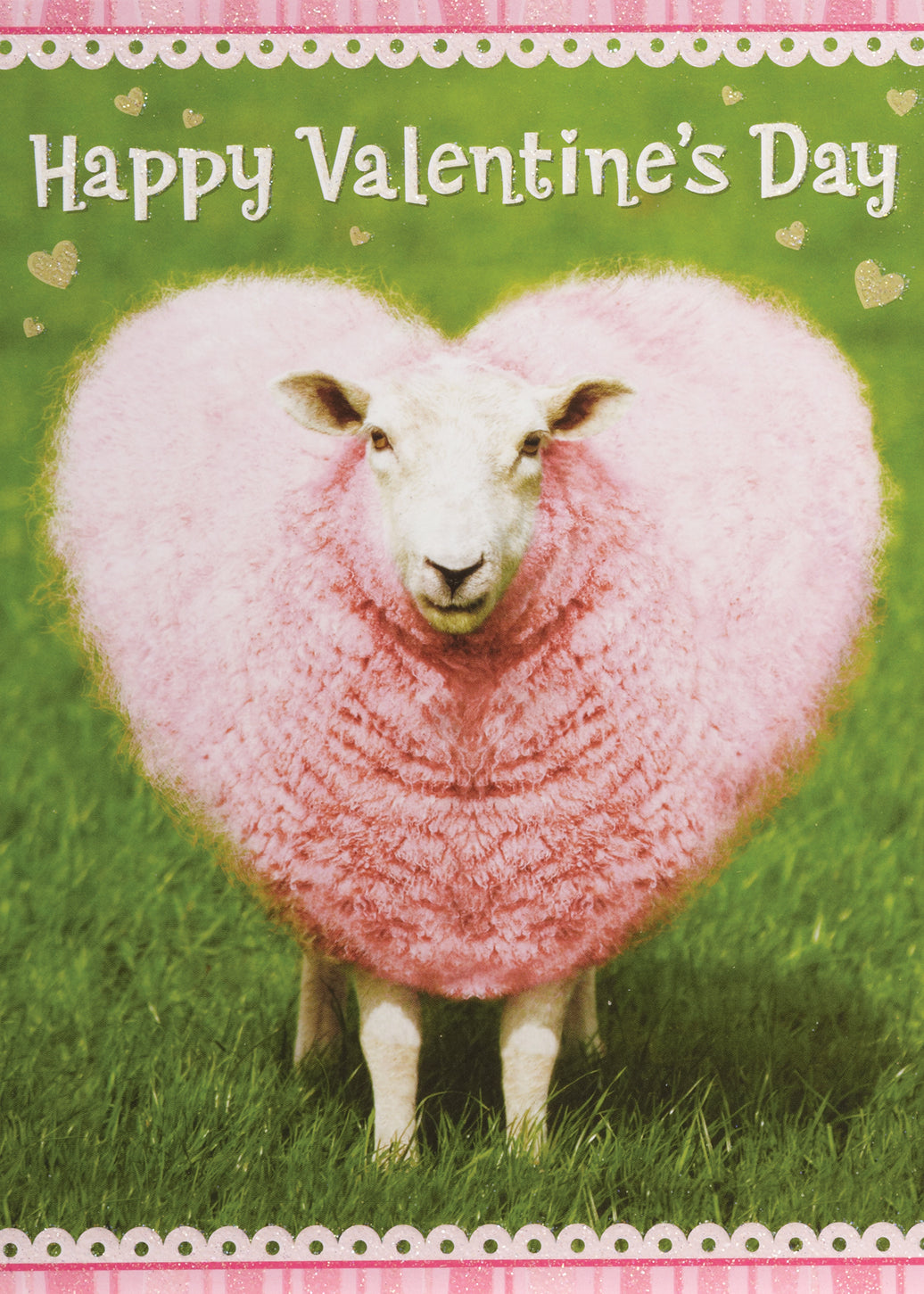 Sheep Valentine Card