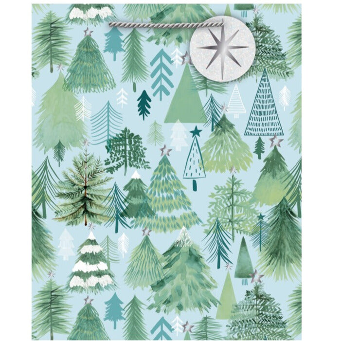 Winter Forest Large Gift Bag