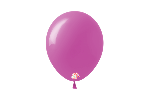 12" Latex Magenta Balloon - 25pk