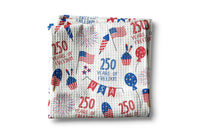 USA 250 4th July Patriotic Kitchen Towel