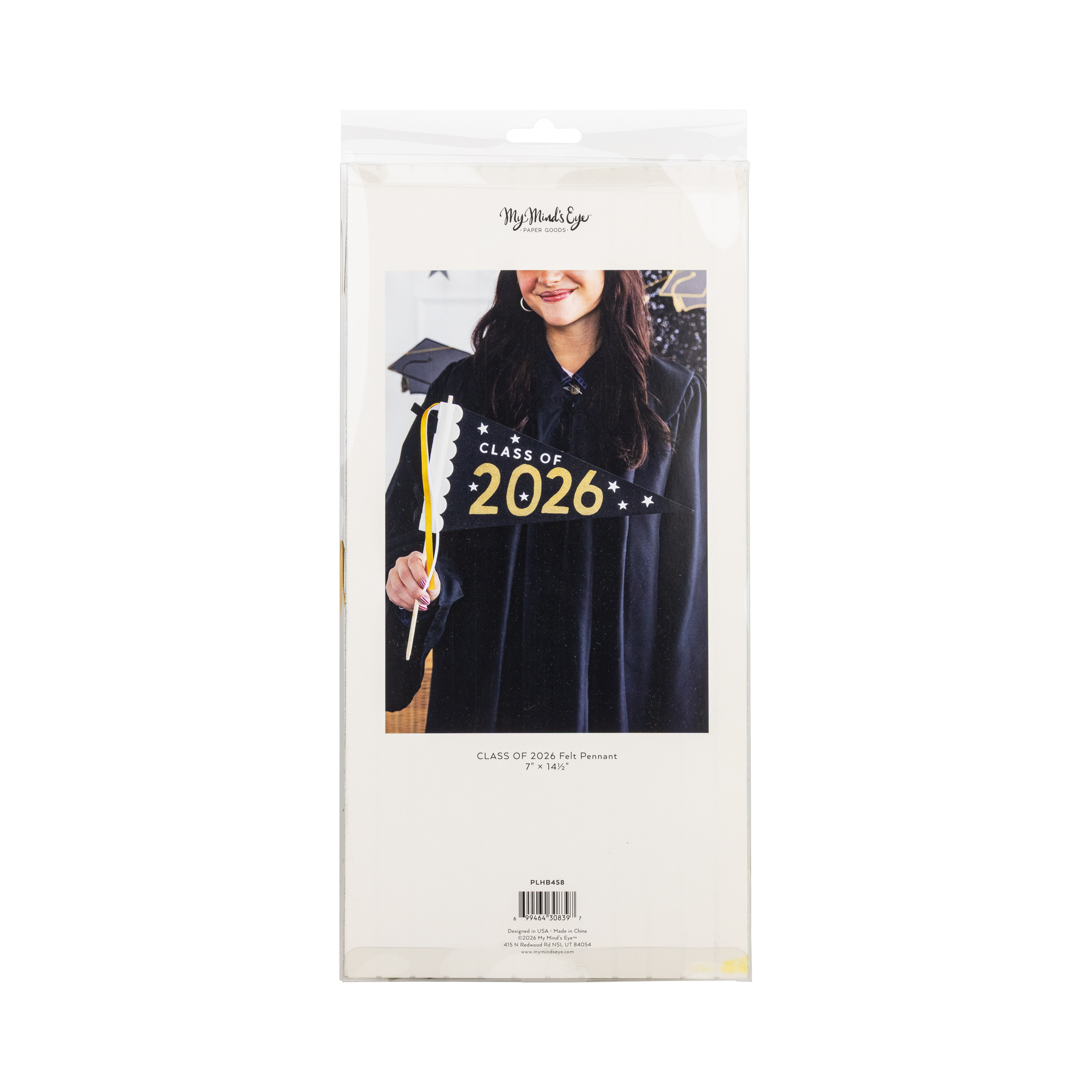 Class of 2026 Felt Pennant Banner