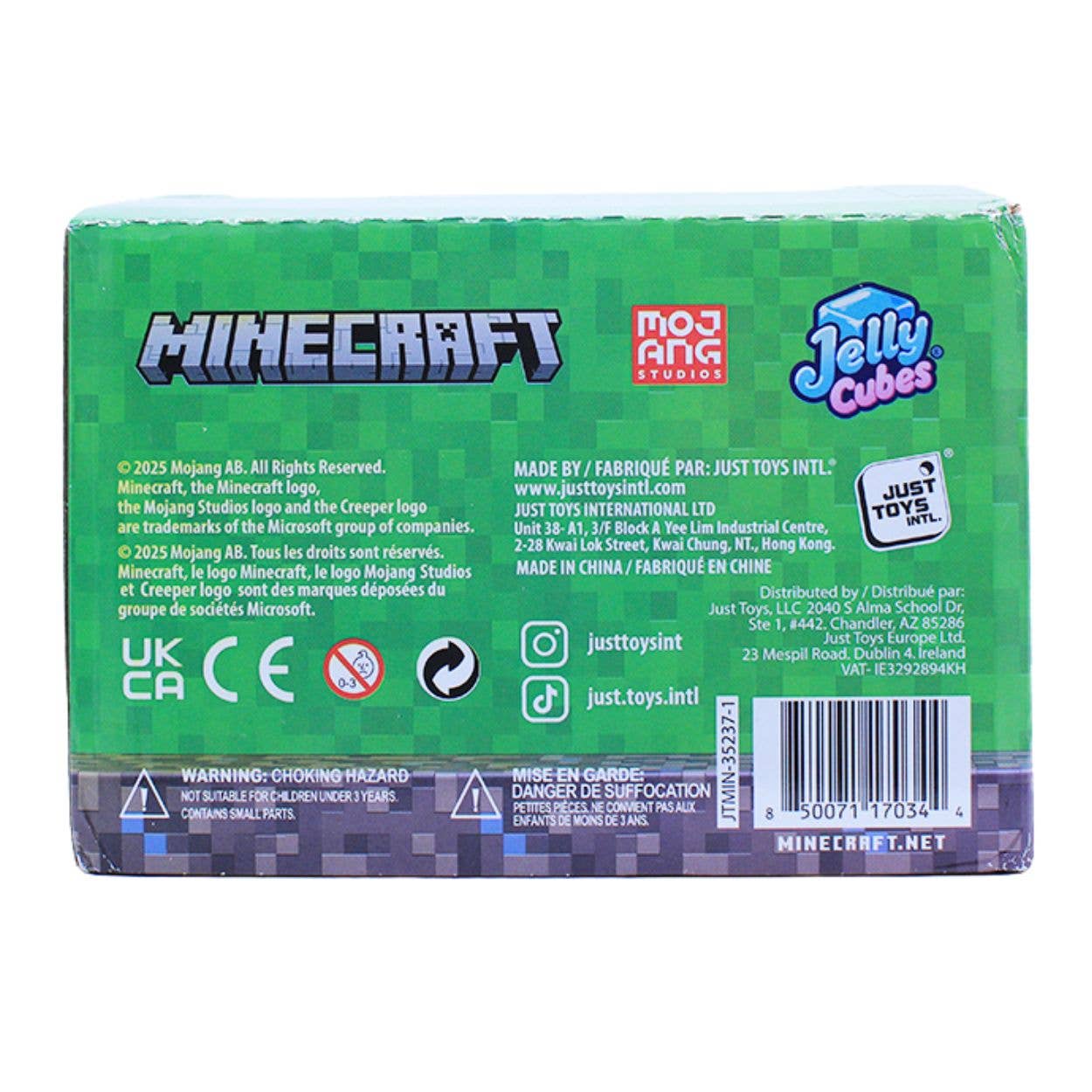Minecraft Jelly Cube Squishy