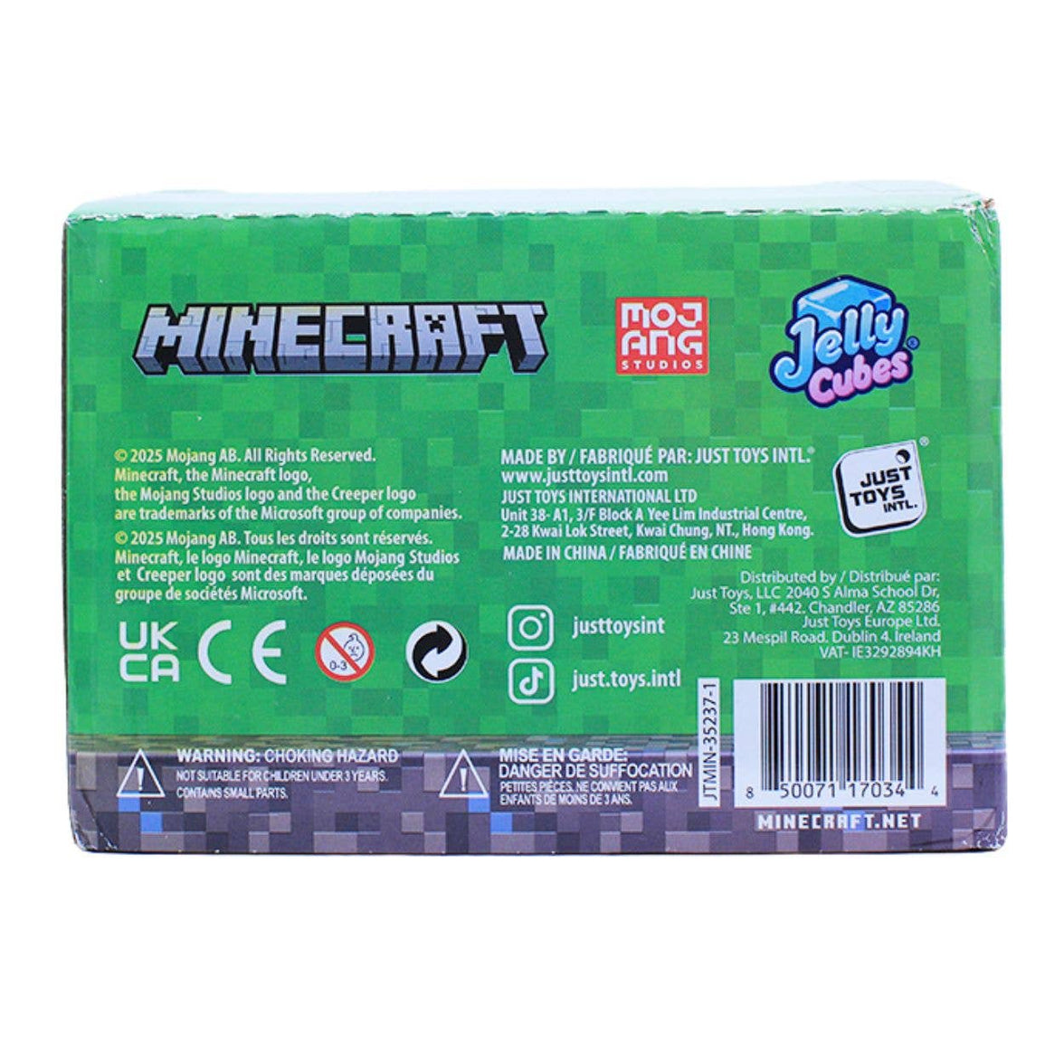 Minecraft Jelly Cube Squishy